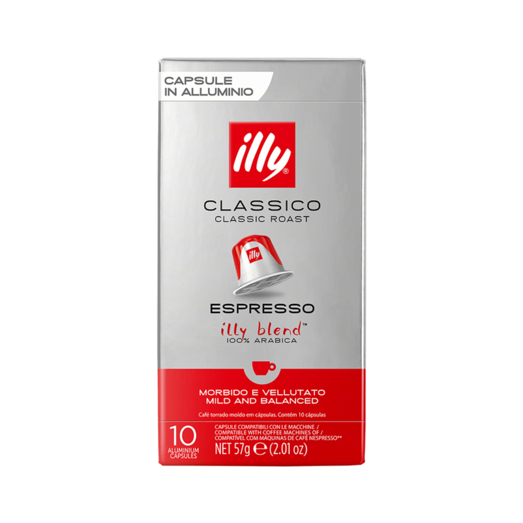 ILLY Espresso Classico Classic Roast - 10 Aluminum Capsules