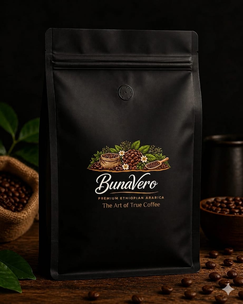 Caffè BunaVero Specialty Coffee Beans Ethiopia