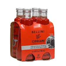 Cipriani Bellini Non Alcoholic Drink 180ml - Pack of 4 bottles