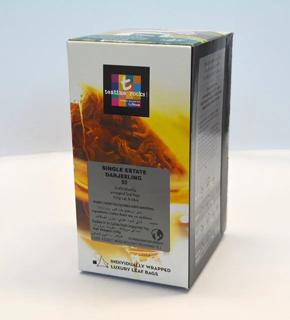 Dilmah Single Estate Darjeeling Tea 50 teabags (per pack)