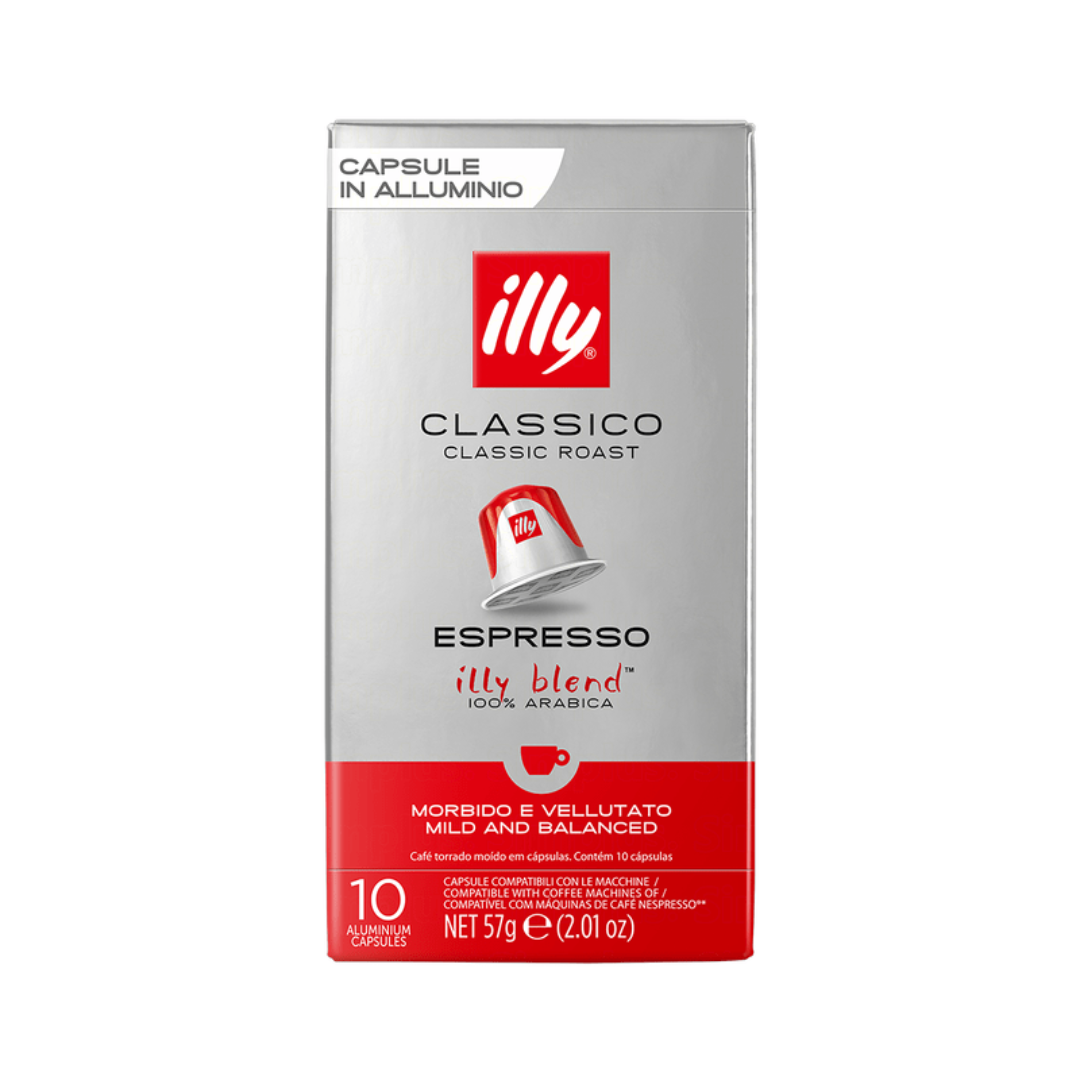 ILLY Espresso Classico Classic Roast  - 10 Aluminum Capsules