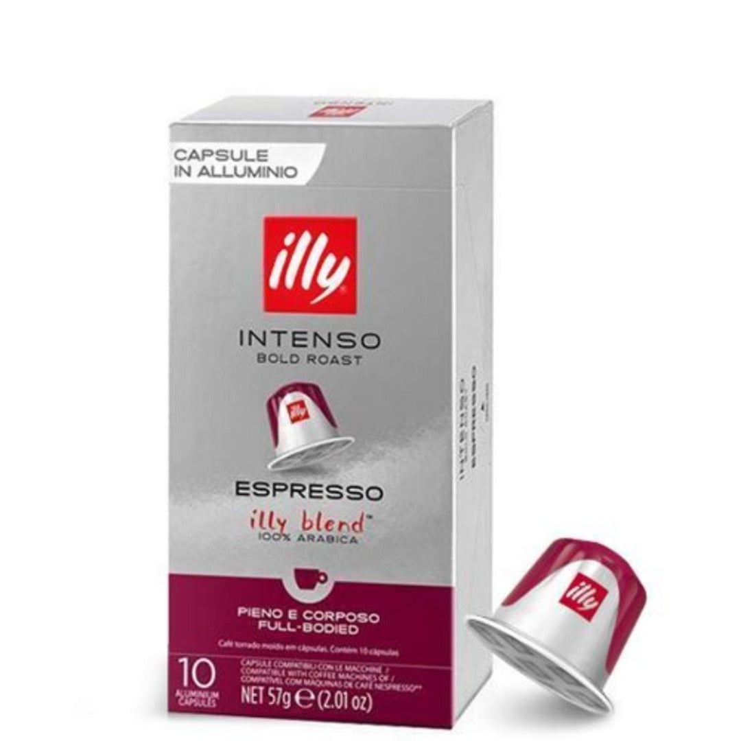 ILLY Espresso Intenso Bold Roast - 10 Aluminum Capsules