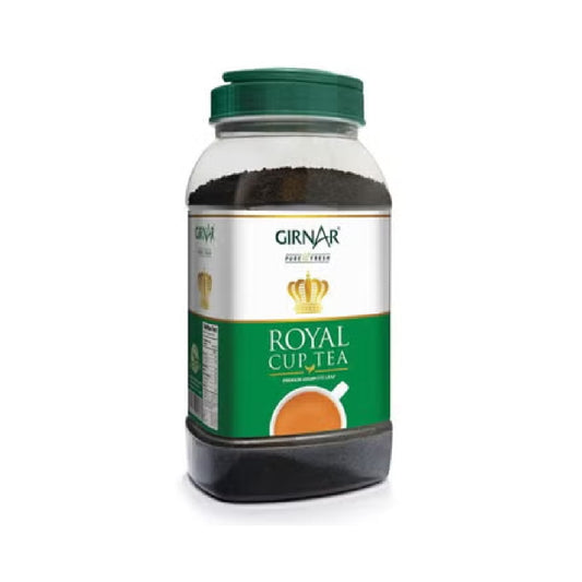 GIRNAR BLACK LOOSE TEA ROYAL CUP JAR (450GMS)