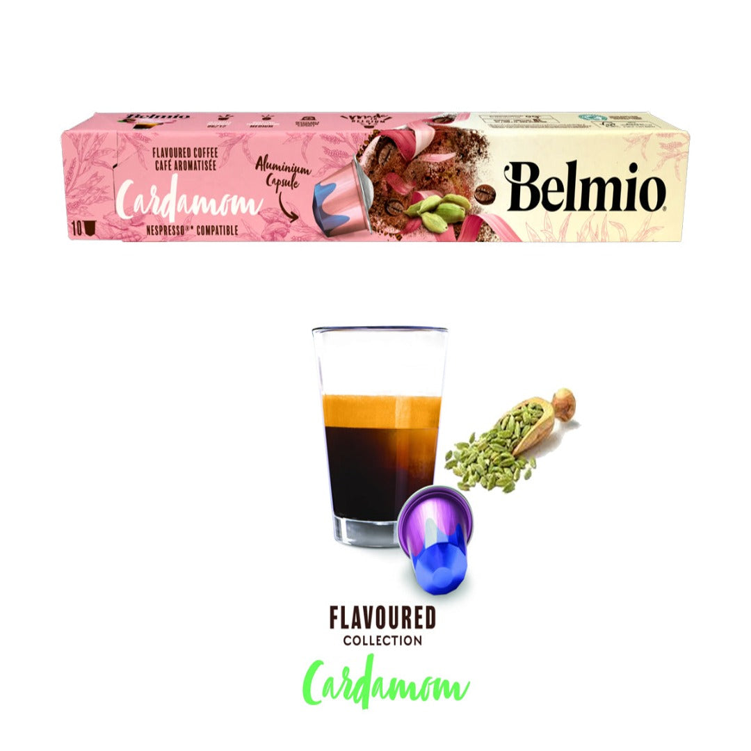 Belmio Cardamom flavor - 10 Aluminum Capsules