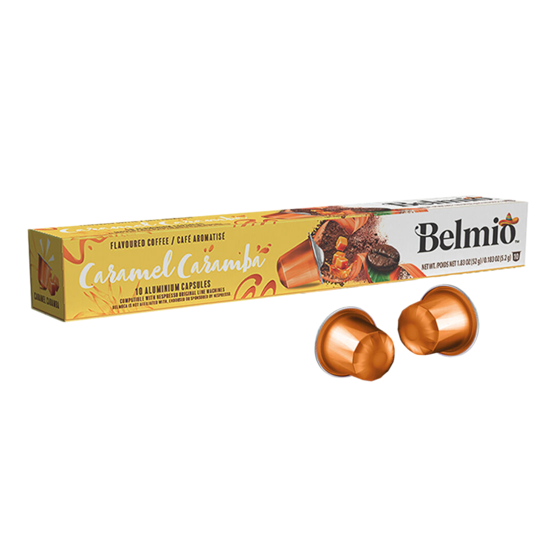 Belmio Caramel Caramba - 10 Aluminum Capsules