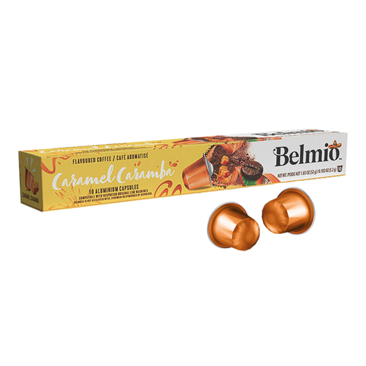 Belmio Caramel Caramba - 10 Aluminum Capsules