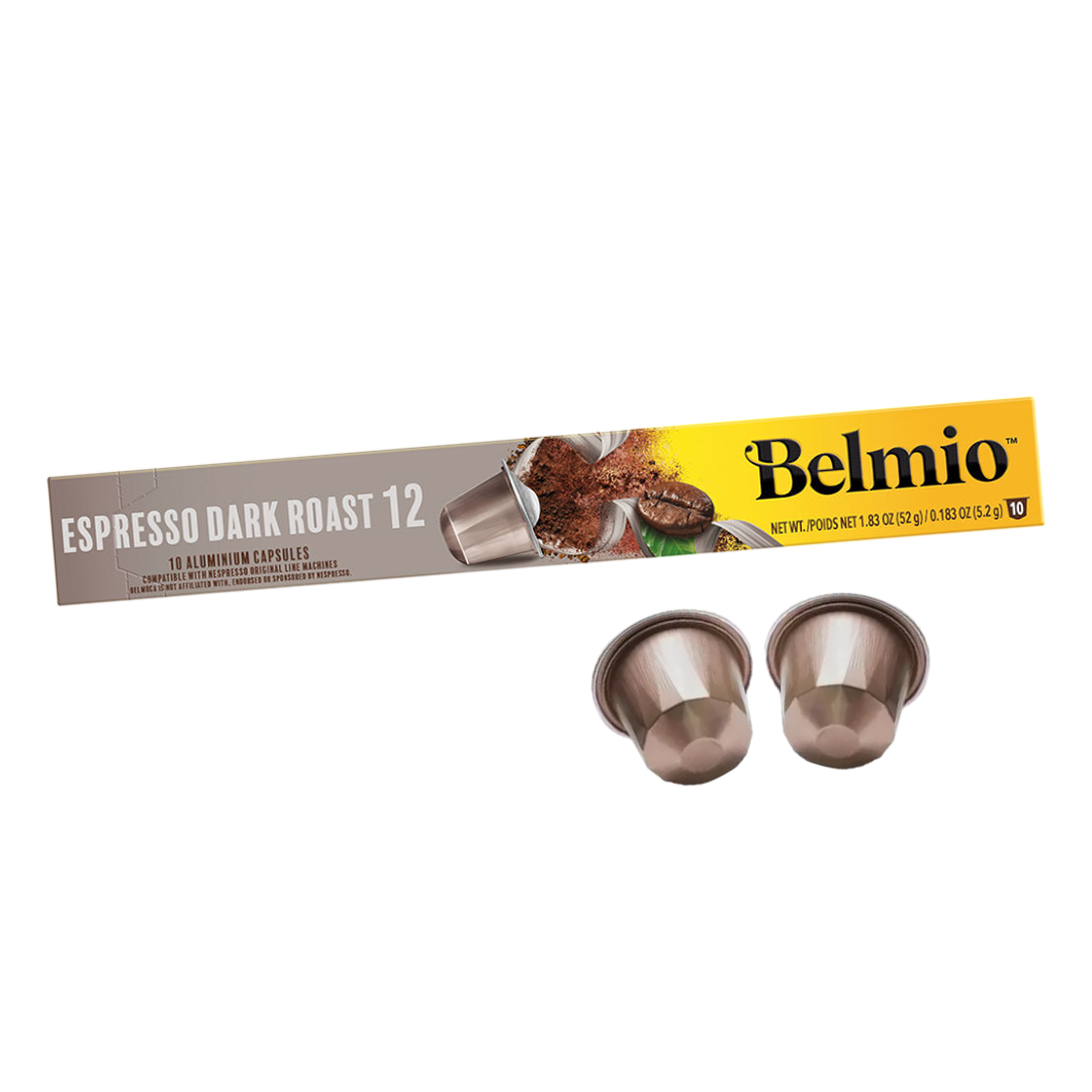 Belmio Espresso Dark Roast - 10 Aluminum Capsules