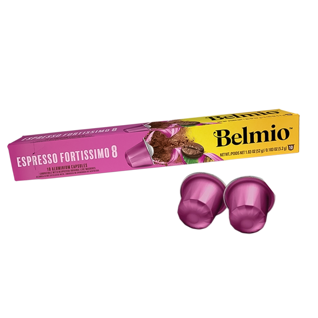 Belmio Espresso Fortissimo - 10 Aluminum Capsules