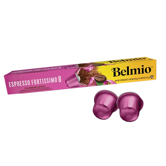 Belmio Espresso Fortissimo - 10 Aluminum Capsules