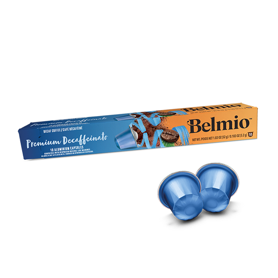 Belmio Premium Decaffeinato - 10 Aluminum Capsules