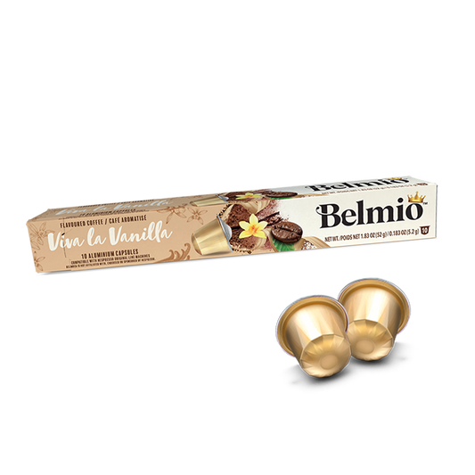 Belmio Viva la Vanilla - 10 Aluminum Capsules