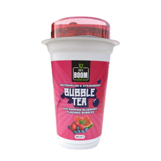 DM's Boom Watermelon & Strawberry Bubble Tea - 250ml