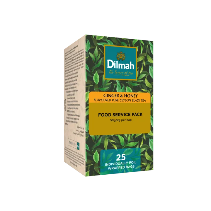 Dilmah Ginger and Honey – 25 Teabags (per pack)
