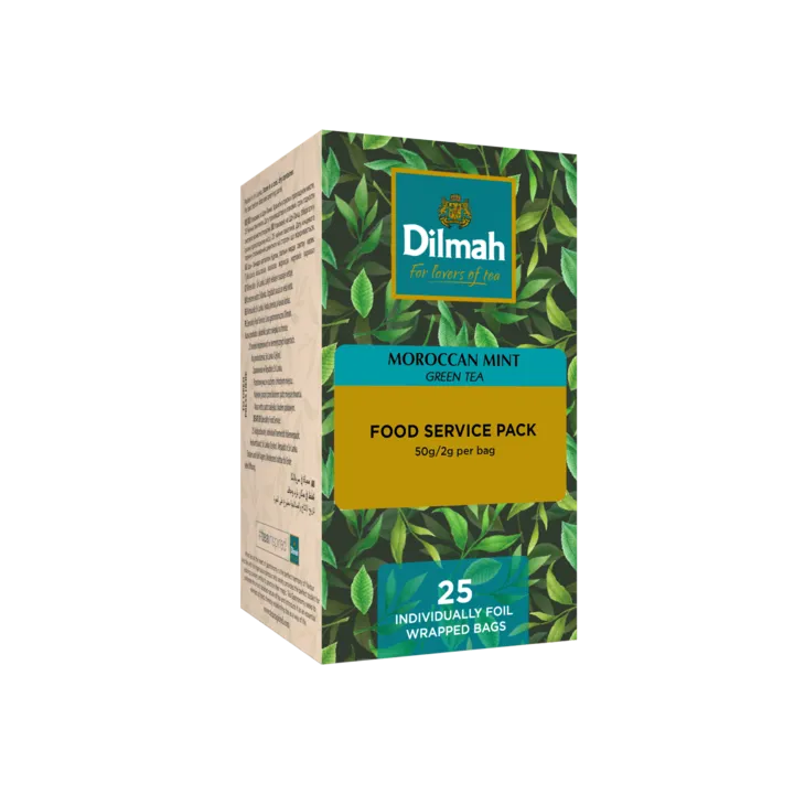 Dilmah Moroccan Mint Green Tea – 25 teabags (per pack)