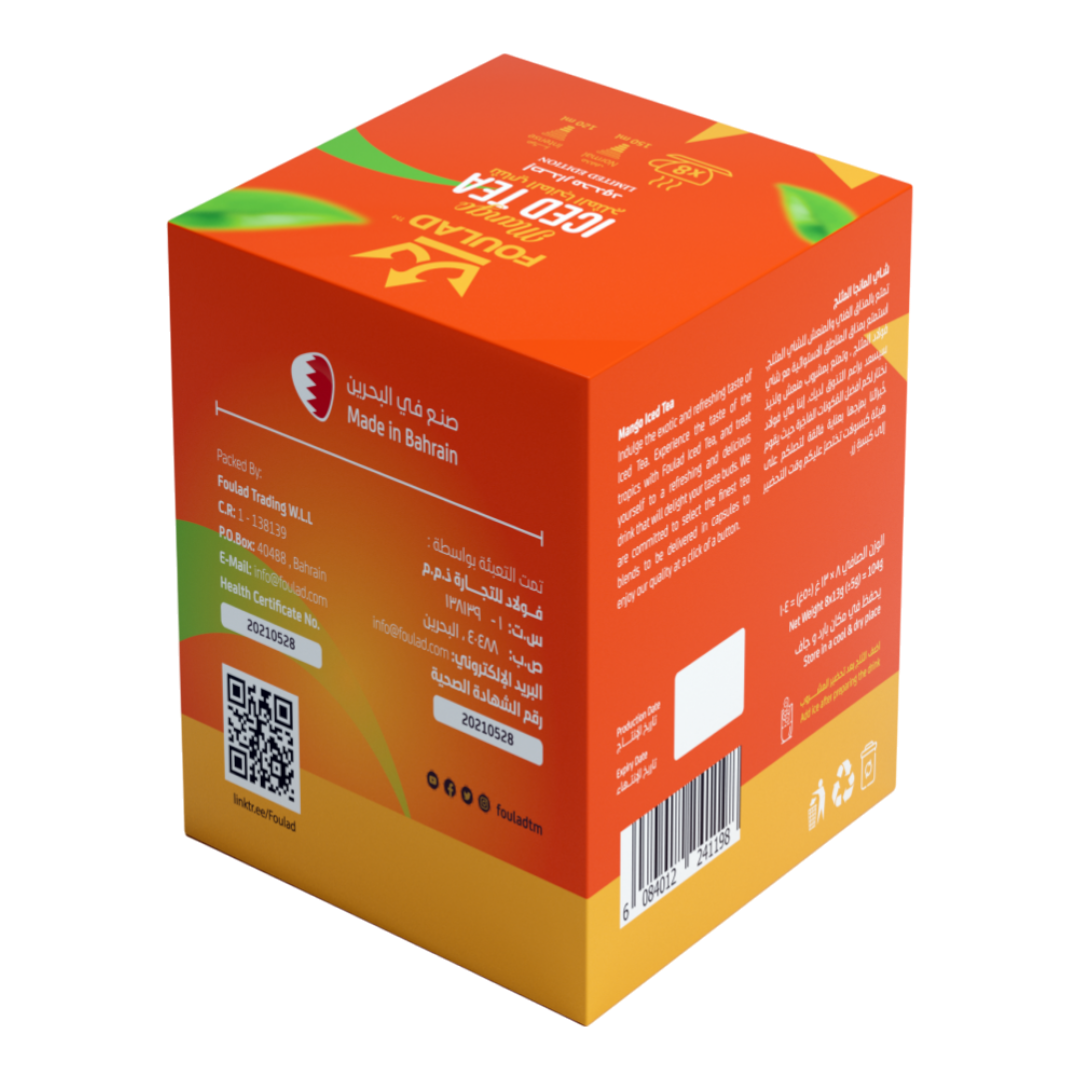 Foulad Iced Tea Mango - 8 Capsules