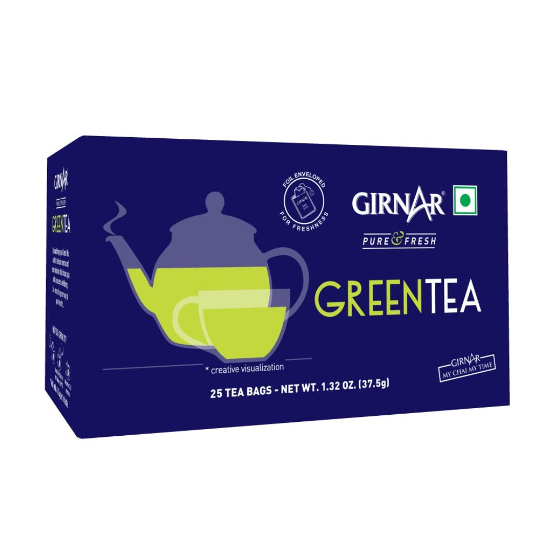 GIRNAR GREEN TEA BAGS (25BAGS)