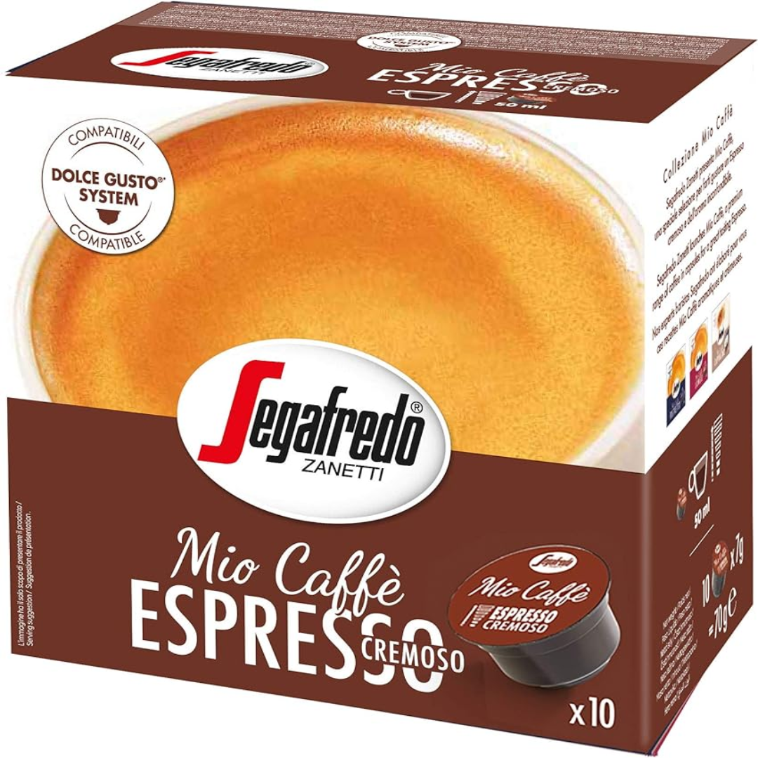 SEGAFREDO MIO CAFFE ESPRESSO CAPSULES (10X7.5GMS)