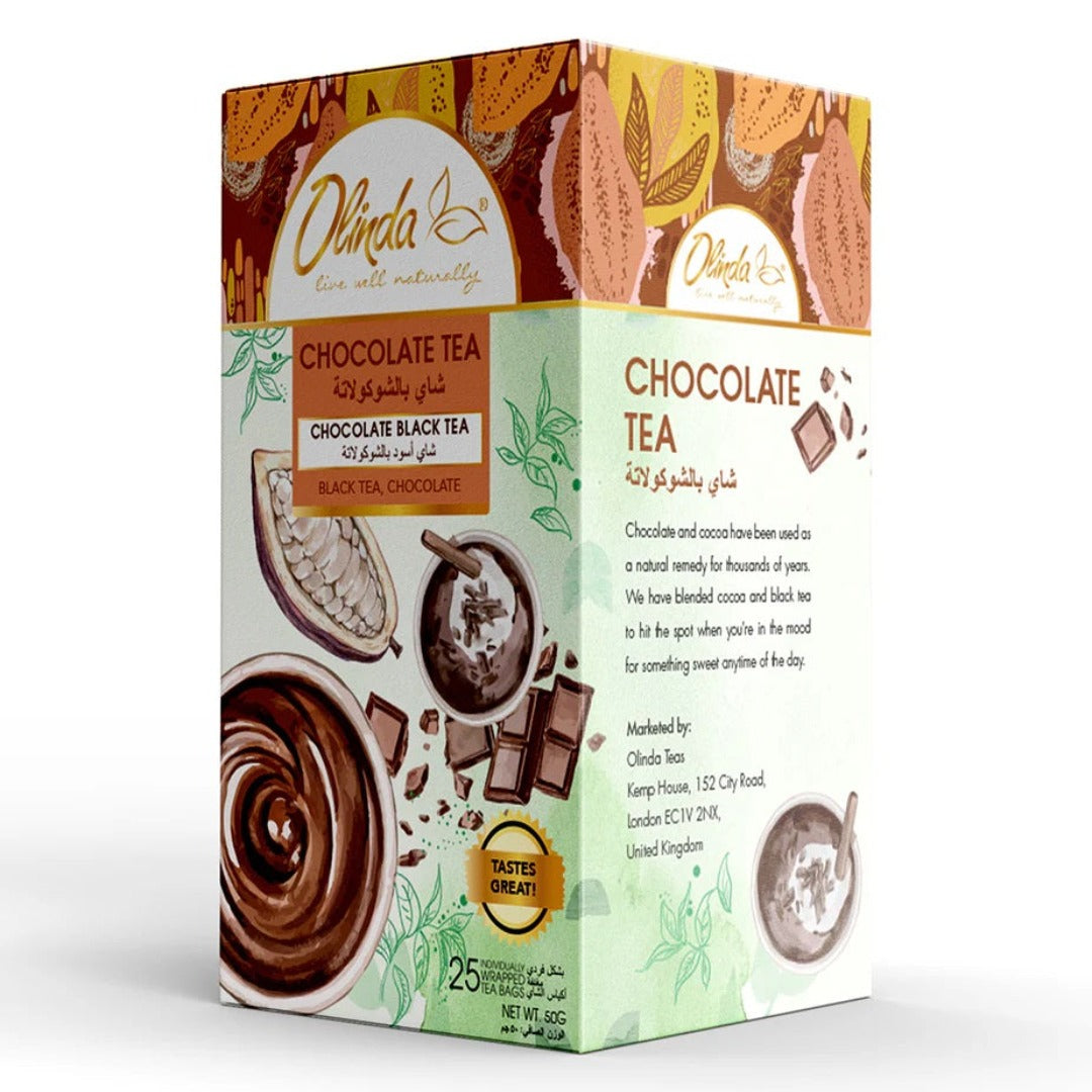 Chocolate Tea 25 Tea Bags- Olinda Teas