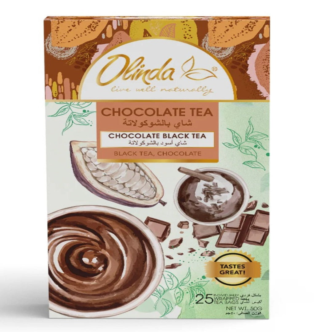 Chocolate Tea 25 Tea Bags- Olinda Teas