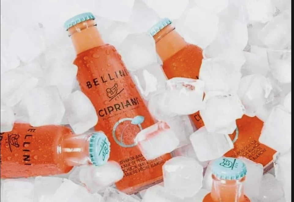 Cipriani Bellini Non Alcoholic Drink 180ml - Pack of 4 bottles