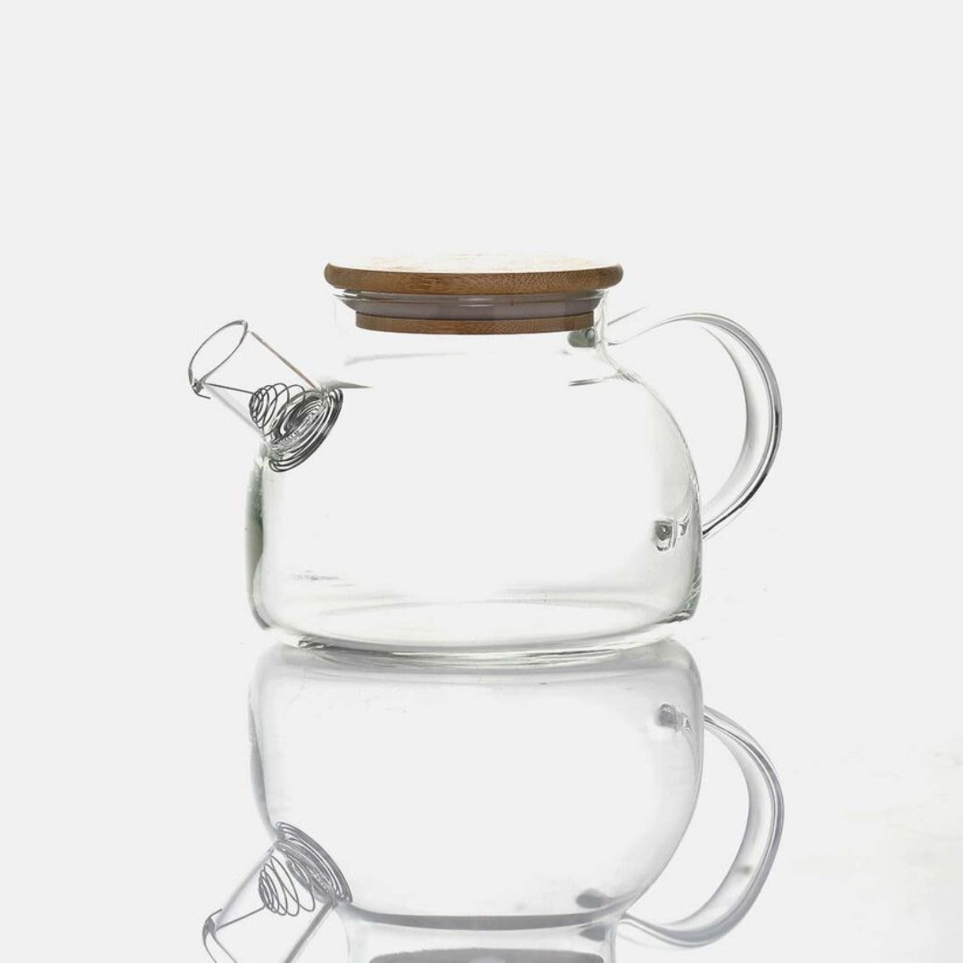 Teapot borosilicate glass Capacity: 600 ML