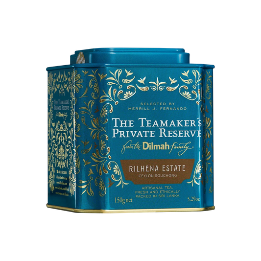 The Teamaker’s Private Reserve Rilhena Estate Ceylon Souchong Black Tea Caddy – 150g Loose Leaf