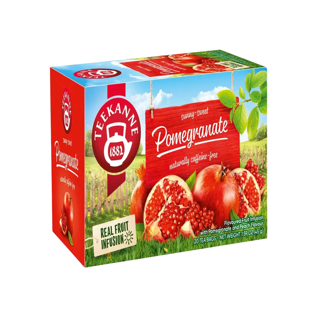 Teekanne Pomegranate Tea - 20 Bags