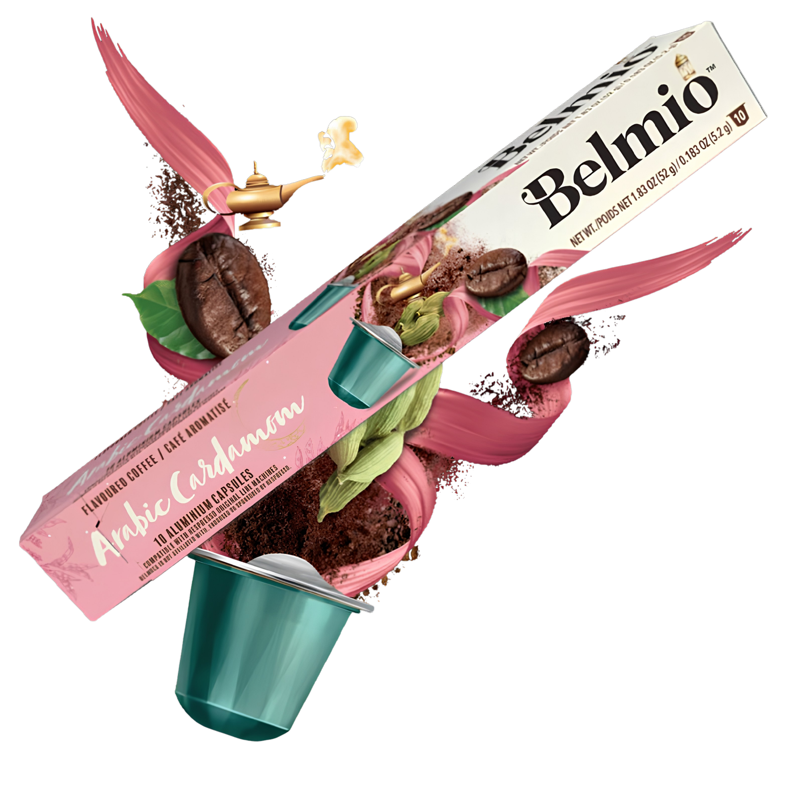 Belmio Cardamom flavor - 10 Aluminum Capsules