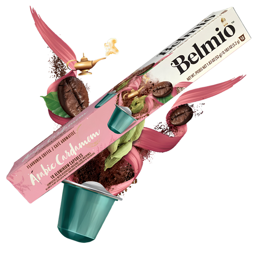 Belmio Cardamom flavor - 10 Aluminum Capsules
