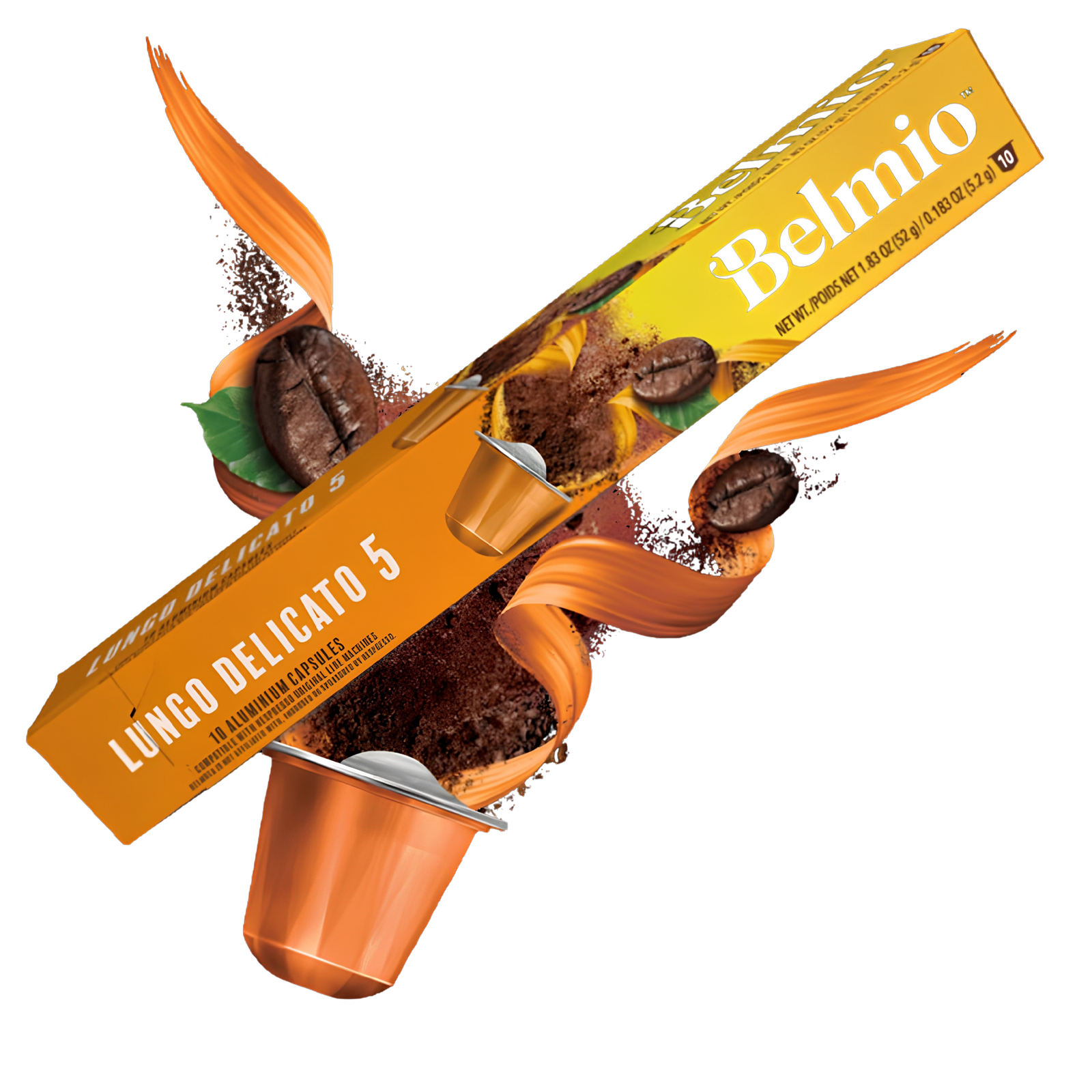 Belmio Lungo Delicato - 10 Aluminum Capsules