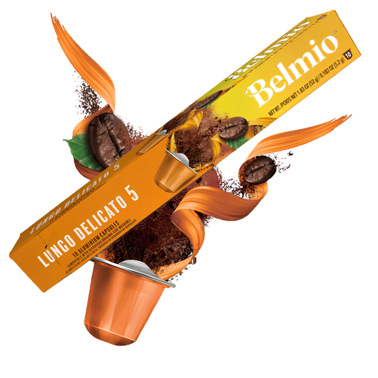Belmio Lungo Delicato - 10 Aluminum Capsules