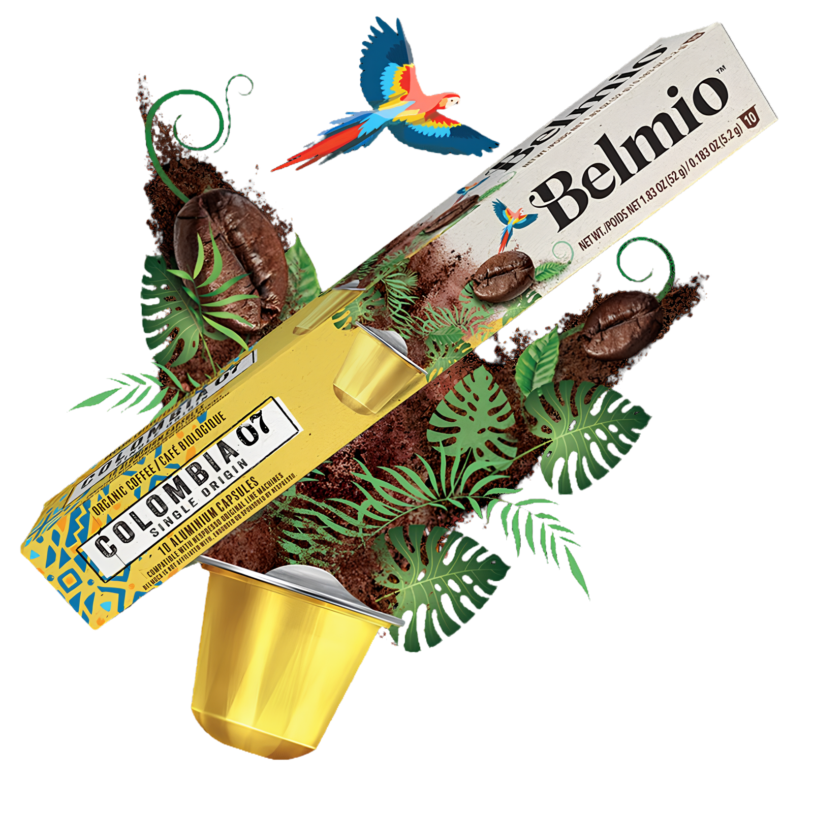 Belmio Colombia - 10 Aluminum Capsules