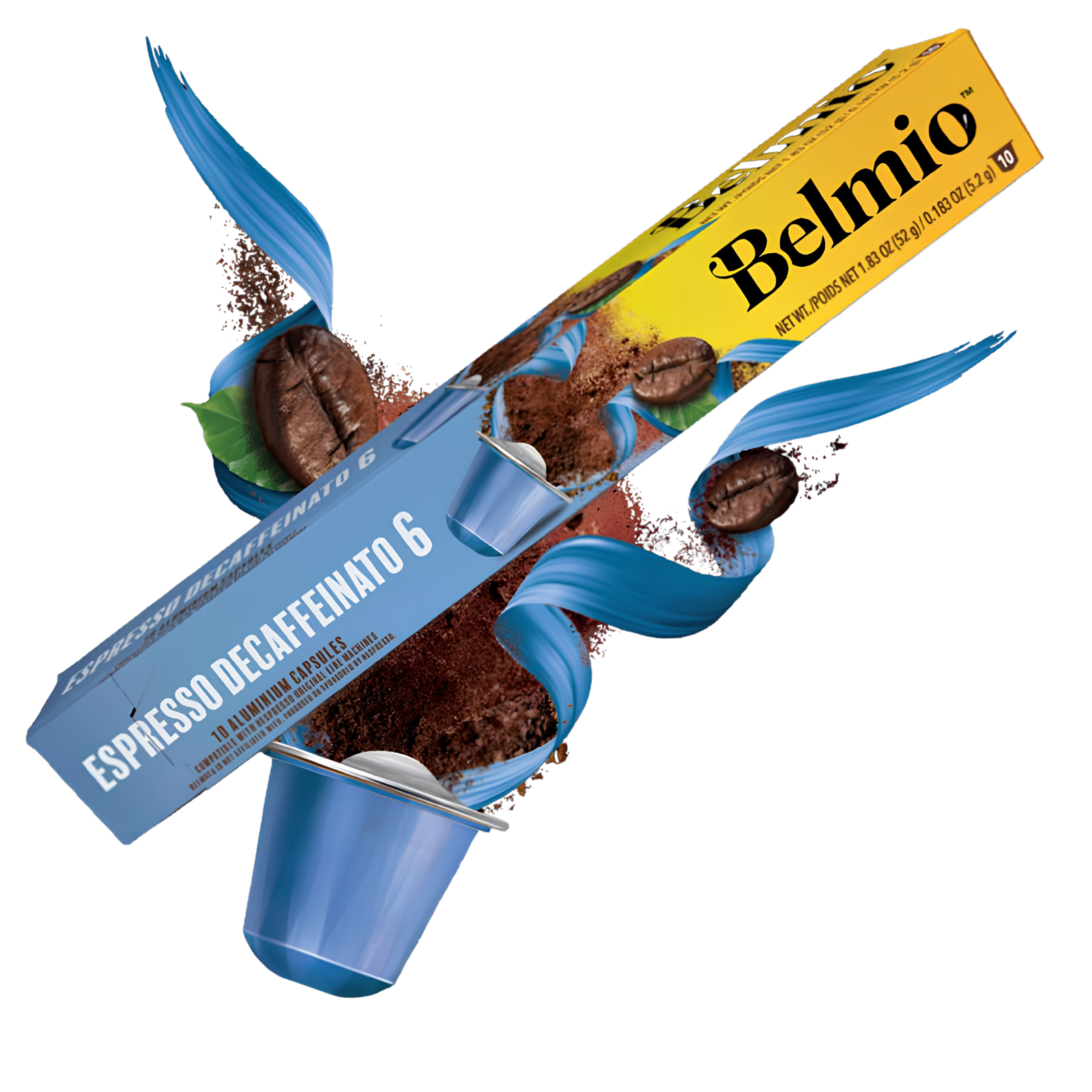 Belmio Premium Decaffeinato - 10 Aluminum Capsules