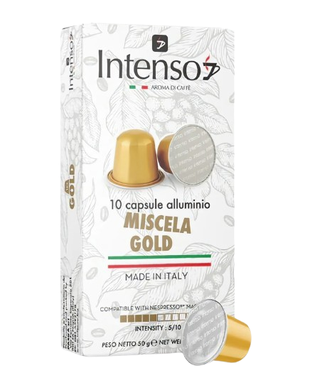 Intenso Coffee Capsule Miscela Gold 10 Capsules