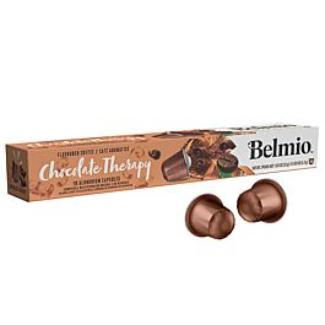 Belmio Chocolate Therapy - 10 Aluminum Capsules