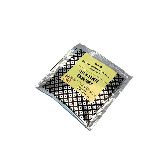 Dilmah Silver Jubilee Gourmet Ceylon Tea With Strawberry