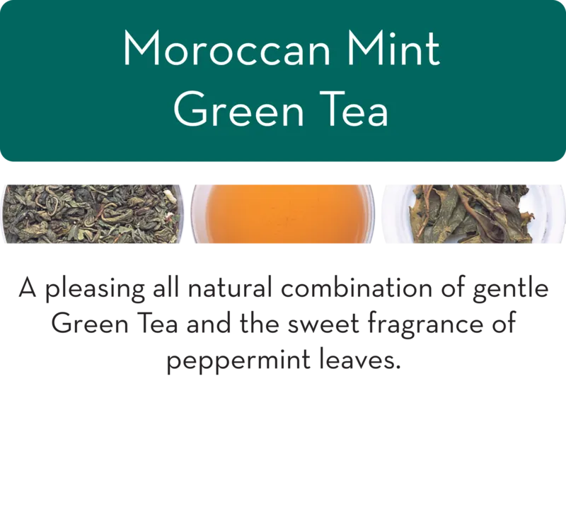 Dilmah Moroccan Mint Green – Leaf Tea Foil (500g pack)