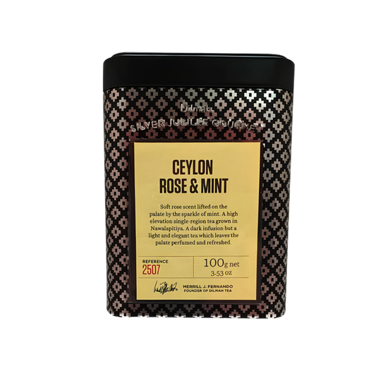 Dilmah Silver Jubilee Ceylon Rose & Mint – Loose Leaf