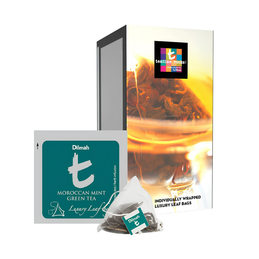 Dilmah t-Series Moroccan Mint Green Tea 50 teabags (per pack