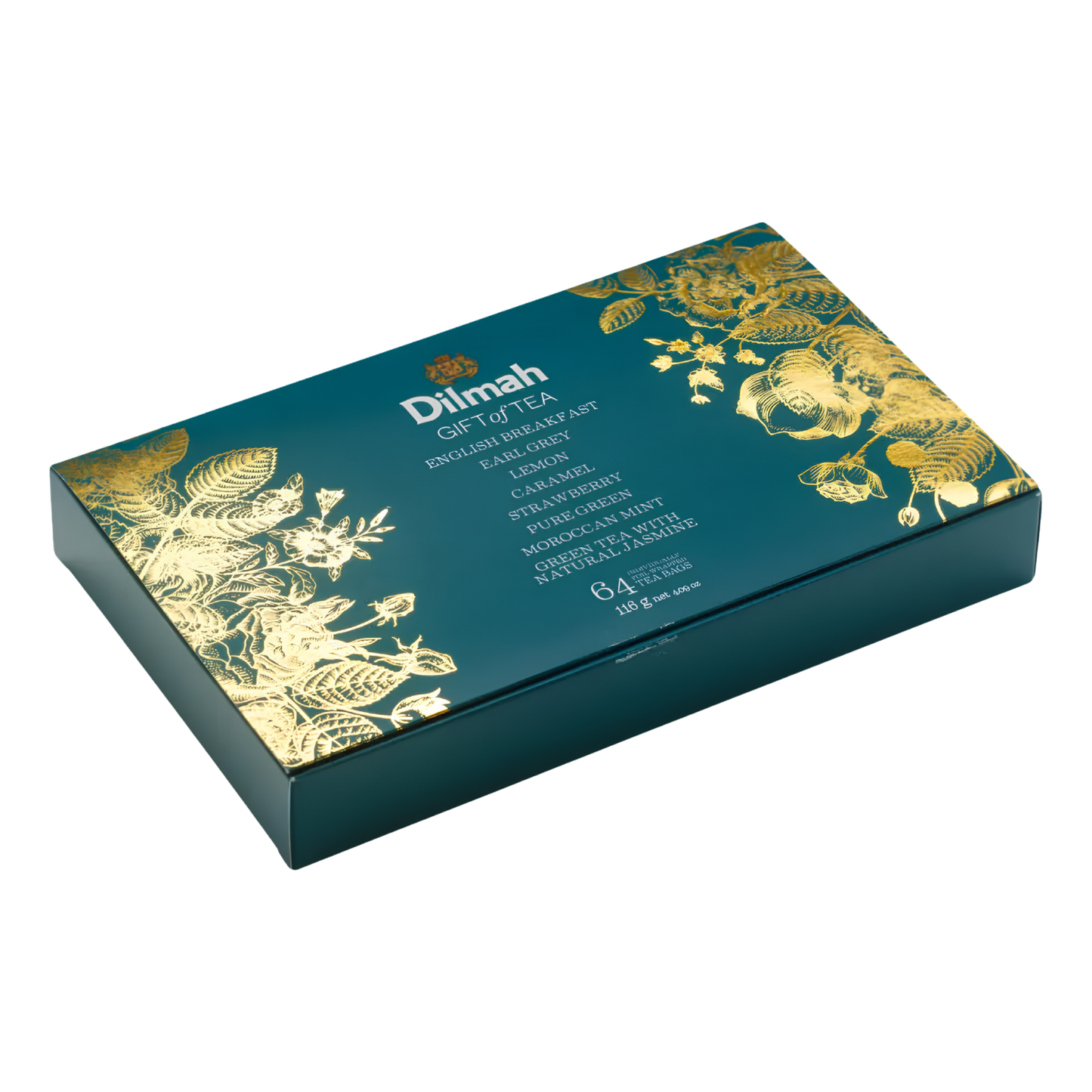 Gift of Tea Variety Pack-8×8 Individually Wrapped Tea Bags