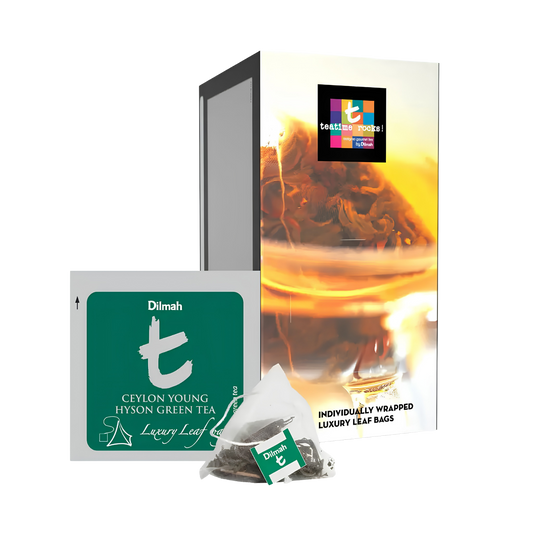 Dilmah Ceylon Young Hyson Green Tea 50 teabags (per pack)