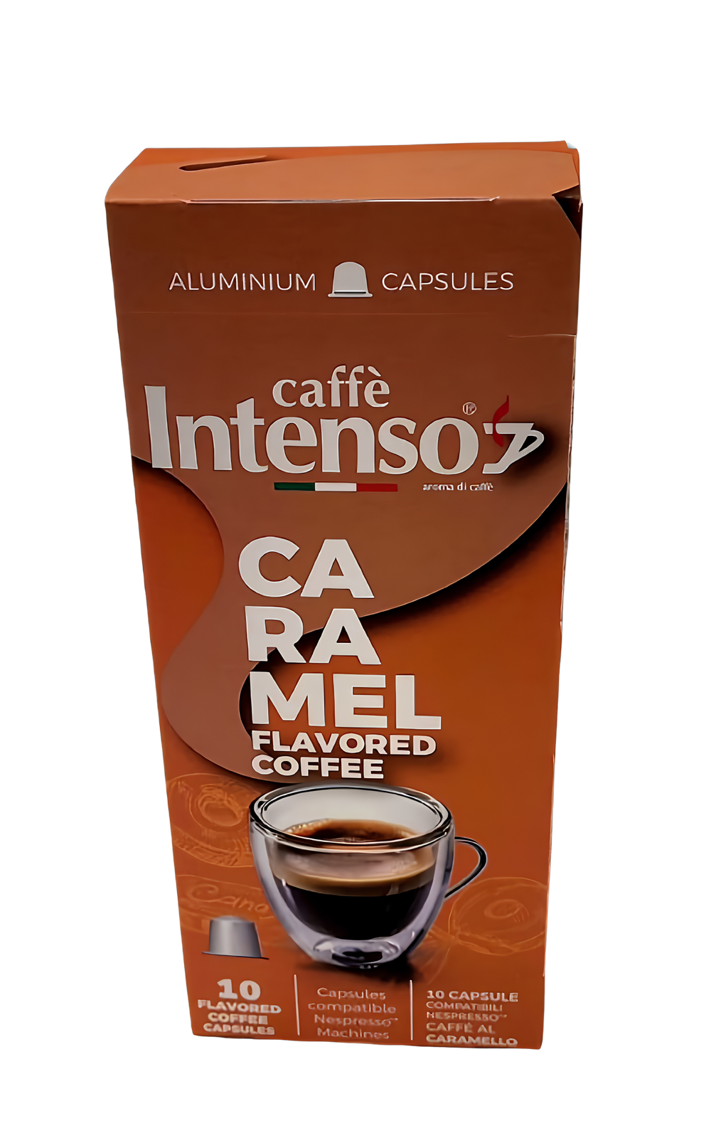 Intenso Caramel Flavoured Coffee Capsules - 10 Capsules