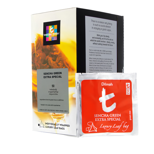 Dilmah t-Series VSRT Sencha Extra Special 50 tea bags