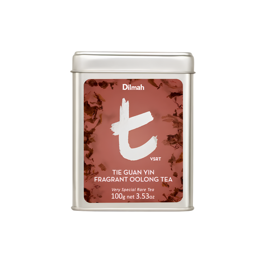 Dilmah t-Series Tie Guan Yin Tea 100g leaf tea tin caddy