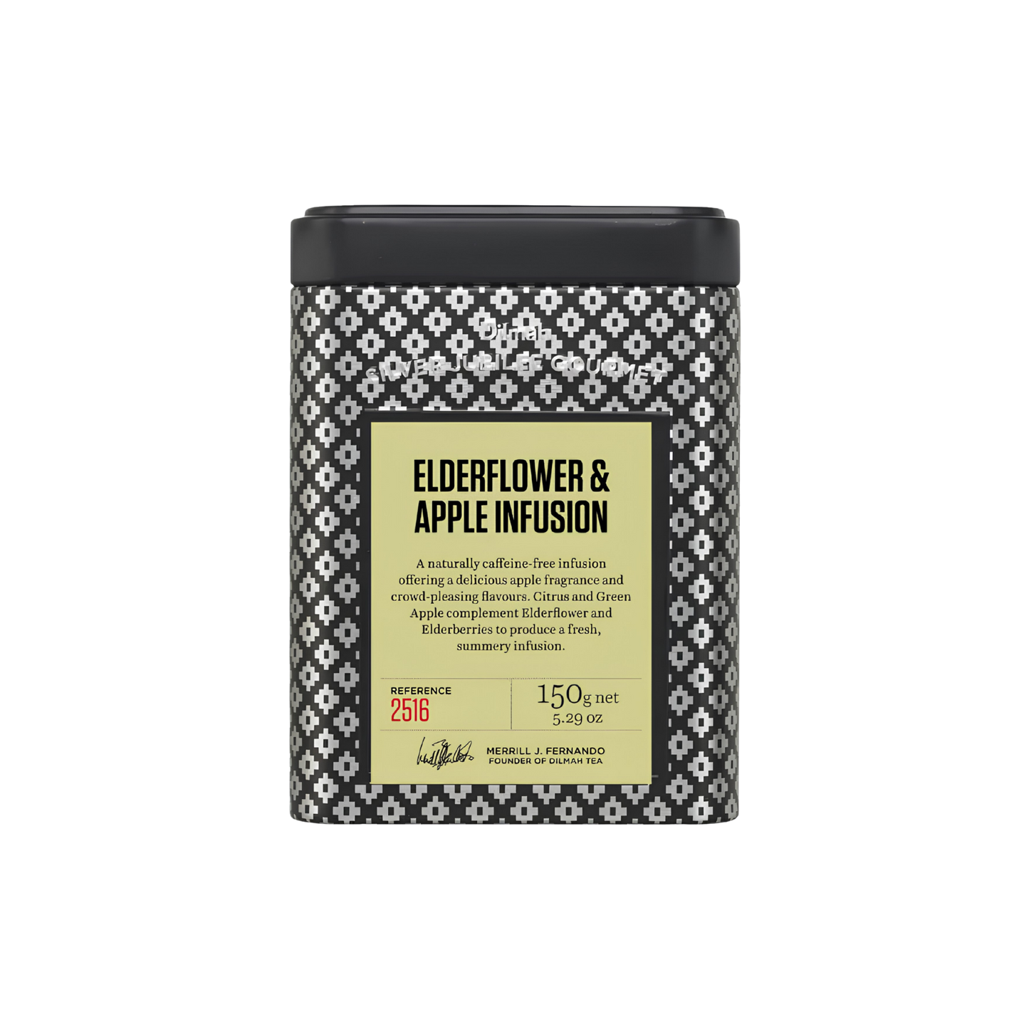 Dilmah Silver Jubilee Gourmet Elderflower & Apple Infusion Tea – Loose Tea