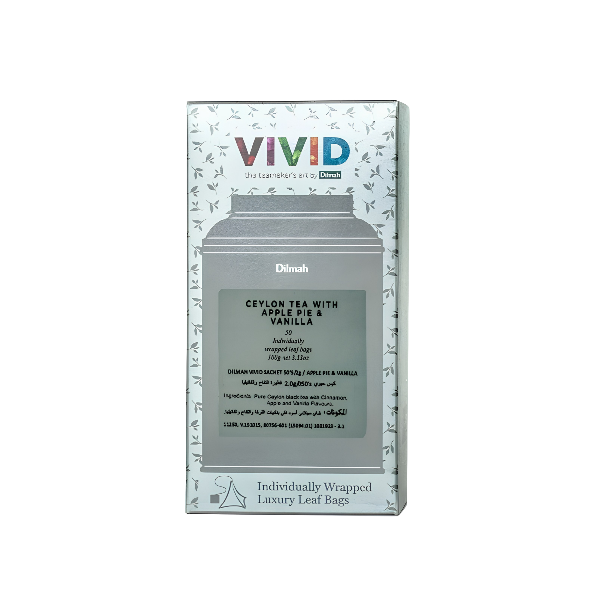 Dilmah Vivid Apple Pie and Vanilla Tea – 50 Teabags