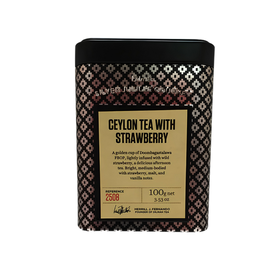 Dilmah Silver Jubilee Ceylon Tea With Strawberry