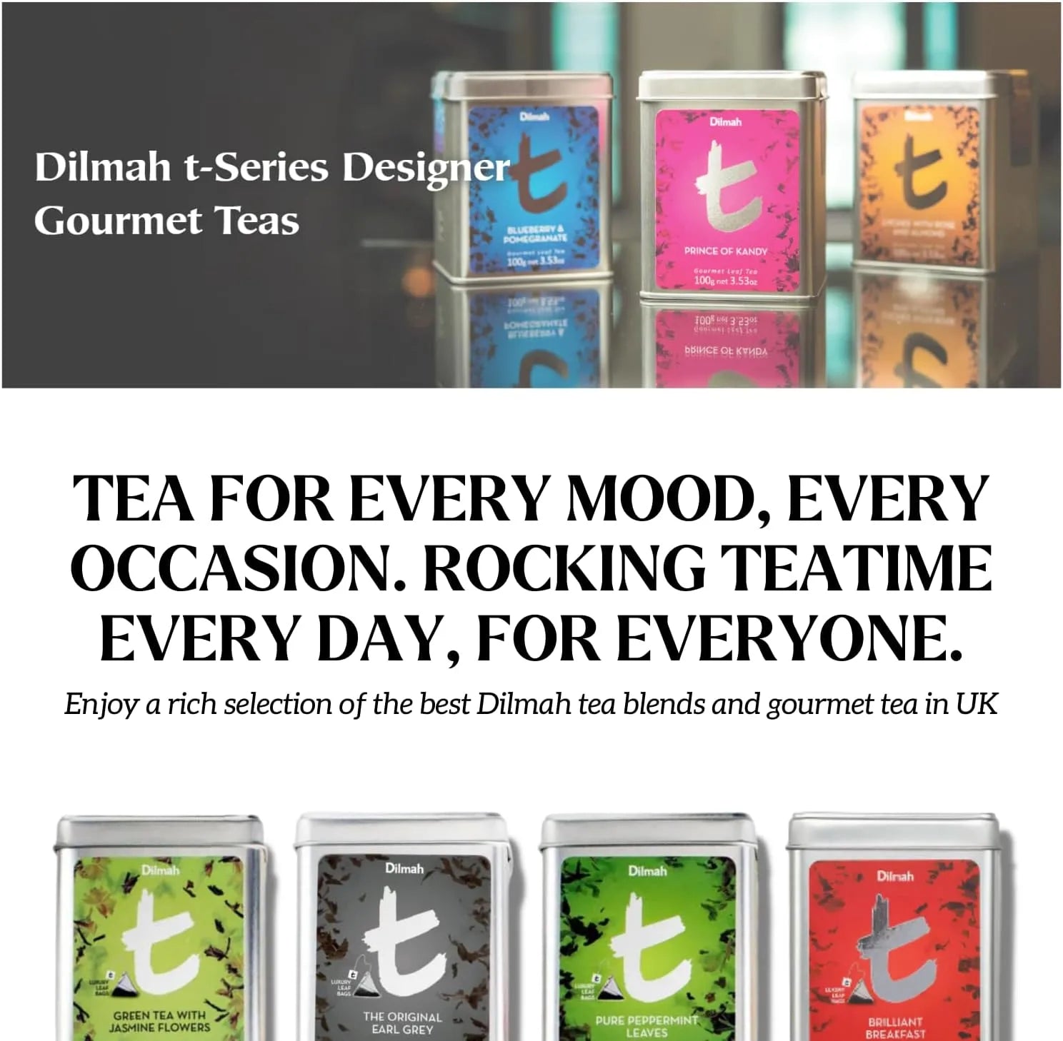 Tea is the Colour of Life – A Collection of t-Series Teas