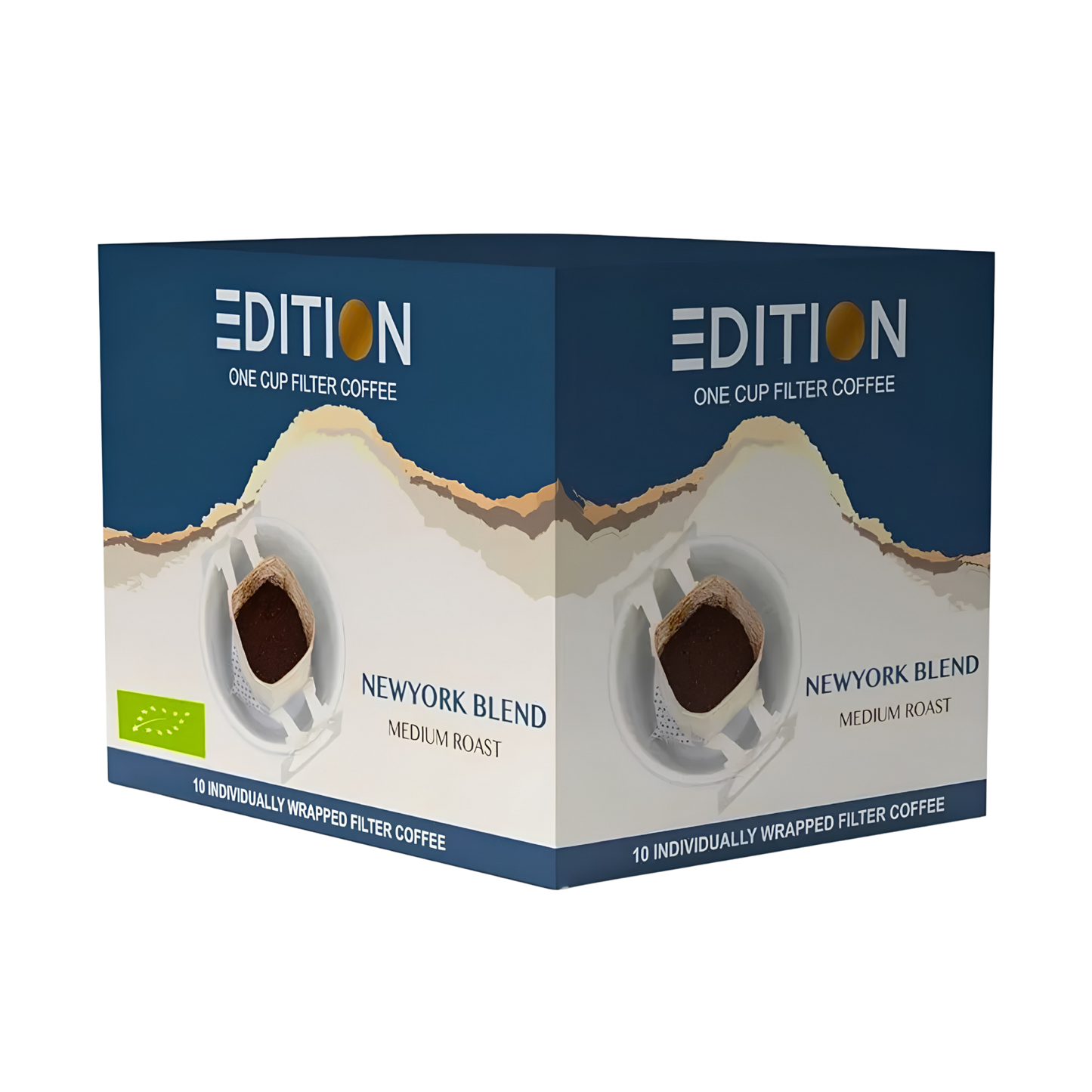 EDITION New York Organic Medium Roast Single-Serve Drip Coffee 10 Sachets
