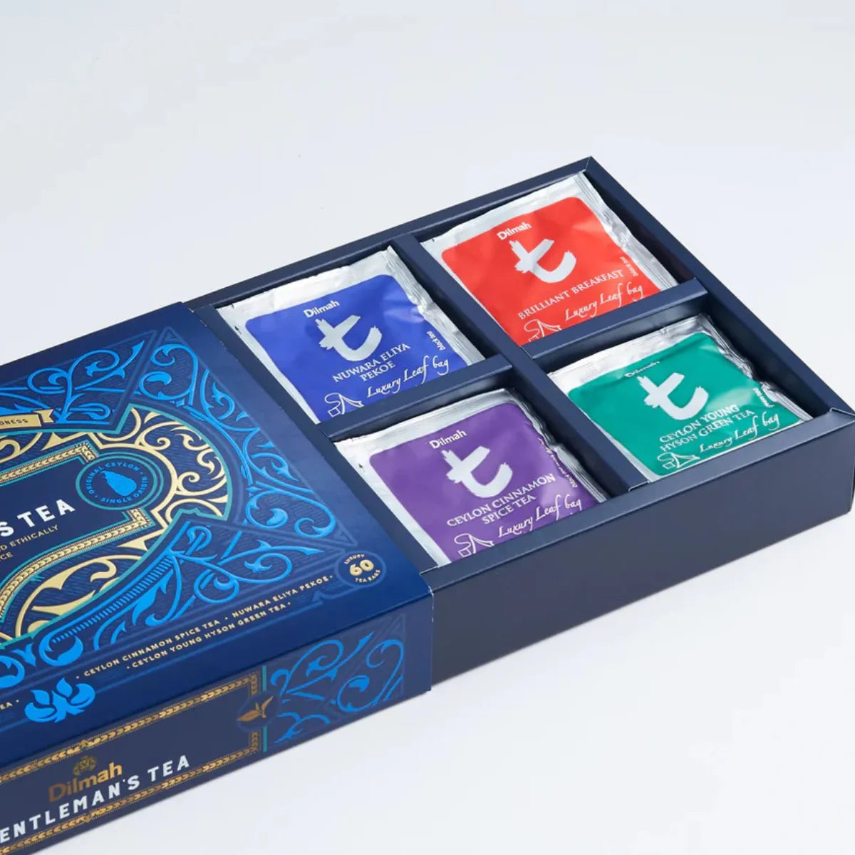 Gentleman’s Tea Variety Gift Pack-6×10 Individually Wrapped Tea Bags